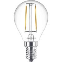 philips LED Lampe ersetzt 25W, E14 Tropfenform P45, klar, warmweiß, 250 Lumen, nicht dimmbar, 1er Pack [Energieklasse A++]