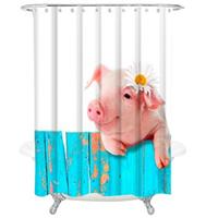 Sanilo Duschvorhang »Schwein« Breite 180 cm, 180 x 200 cm
