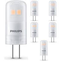philips LED Lampe ersetzt 10W, G4 Brenner, warmweiß, 115 Lumen, nicht dimmbar, 6er Pack [Energieklasse A++]