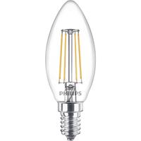 LED Lampe ersetzt 40W, E14 Kerzenform B35, klar, neutralweiß, 470 Lumen, nicht dimmbar, 1er Pack [Energieklasse A++]