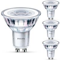 philips LED Lampe ersetzt 35W, GU10 Reflektor PAR16, neutralweiß, 275 Lumen, nicht dimmbar, 4er Pack [Energieklasse A++] - 