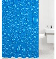Sanilo Duschvorhang »Wassertropfen blau« Breite 180 cm, 180 x 200 cm