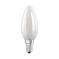 osram LED Leuchtmittel Lampe Filament Kerze E14 2,5W=25W 2erSet Warmweiß (2700K)