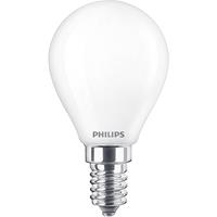 philips LED Lampe ersetzt 60W, E14 Tropfenform P45, weiß, warmweiß, 470 Lumen, nicht dimmbar, 1er Pack [Energieklasse A++]