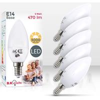 b.k.licht LED Leuchtmittel E14 Energiespar-Lampe 5 Watt Glüh-Birne - 