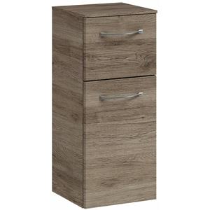 lomadox Highboard SOLINGEN-66 in Sanremo Eiche Terra quer Nb. - B/H/T: 30/73/33cm - 