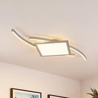 Lucande Tiaro LED-Deckenlampe, eckig, 42,5 cm