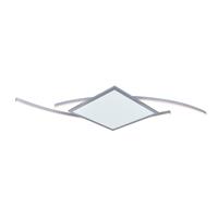 Lucande Tiaro LED-Deckenlampe, eckig, 56,6 cm, CCT