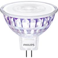 philips LED Lampe ersetzt 50W, GU5,3 Reflektor MR16, warmweiß, 621 Lumen, nicht dimmbar, 1er Pack [Energieklasse A+]