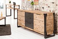 Dressoir Detroit 180cm Acacia, Teak-hout grijs