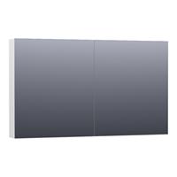 Saniclass Plain Spiegelkast 119x70x15cm Hoogglans Wit SK-PL120HW
