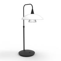 steinhauer LED Tischleuchte Tallerken in Schwarz und Weiß 3W 300lm G9