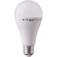V-Tac LED-lamp Energielabel A+ (A++ - E) E27 Peer 17 W = 100 W Warmwit (Ø x l) 66.5 mm x 134 mm Niet dimbaar 1 stuk(s)