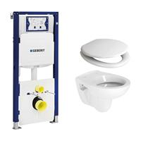 geberit UP320 toiletset met Plieger Compact toilet en softclose zitting