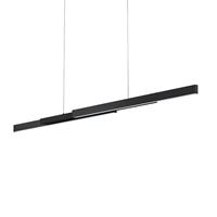 Knapstein LED hanglamp Lara-L205 zwart, gebarenbediening