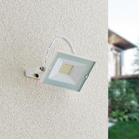 Lindby Aine LED-Außenspot weiß 7,7 cm