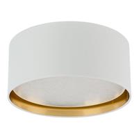 TK LIGHTING Plafondlamp Bilbao, Ø 45 cm, wit/goud