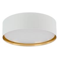 TK LIGHTING Plafondlamp Bilbao, Ø 60 cm, wit/goud