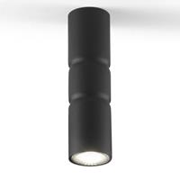 Mettallux Opbouw plafondlamp Turbo, vaststaand, zwart