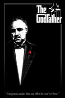 Pyramid The Godfather Red Rose Poster 61x91,5cm