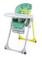 Chicco kinderstoel Polly Easy Crocodile 104 cm aluminium groen