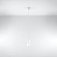 SOLLUX Hanglamp Brasil, wit, 1-lamp