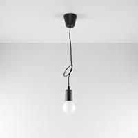 SOLLUX Hanglamp Brasil, zwart, 1-lamp