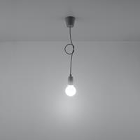 SOLLUX Hanglamp Brasil, grijs, 1-lamp