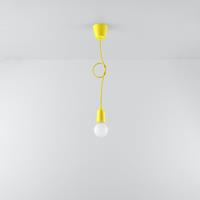 SOLLUX Hanglamp Brasil, geel, 1-lamp