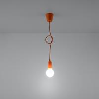 SOLLUX Hanglamp Brasil, oranje, 1-lamp