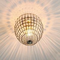 By Rydéns Amadeus plafondlamp, antiek, glas-decor