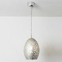J. Holländer Hanglamp Cavalliere, zilver, Ø 22 cm
