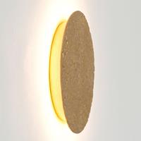 J. Holländer LED-Wandleuchte Meteor, Ø 19 cm, gold