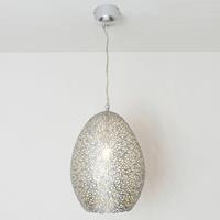 J. Holländer Hanglamp Cavalliere, zilver, Ø 34 cm