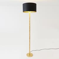 J. Holländer Stehlampe Cancelliere Rotonda Chintz schwarz/gold