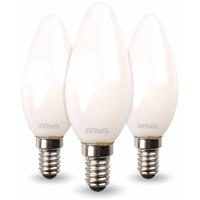 ARUM LIGHTING 3er-Set E14 Matt LED-Lampen 4,5 W Gl. 40 W. | Farbtemperatur: 4000K neutralweiß - 