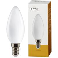 SHYNE | LED Leuchtmittel E14, milchig, Kerze - B35, 5W, 450 Lumen, 2700K