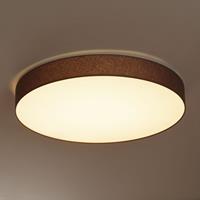 Hufnagel LED plafondlamp Luno met chintz lampenkap