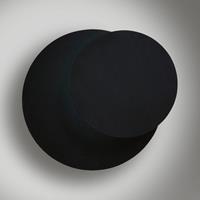 Euluna Wandlamp Cirle in ronde vorm, zwart