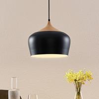 Lindby Vilsera hanglamp in zwart