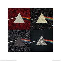 Pyramid Pink Floyd Dark Side of the Moon Collections Kunstdruk 40x40cm