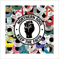 Pyramid Northern Soul Labels Kunstdruck 40x40cm