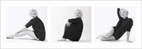 Pyramid Marilyn Monroe Sweater Triptych Kunstdruk 33x95cm