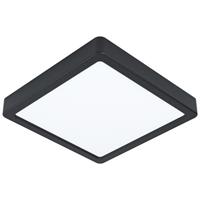 EGLO LED-Deckenleuchte 'Fueva 5' schwarz 21 x 21 x 2,8 cm 1800 lm
