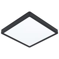 EGLO LED-Deckenleuchte 'Fueva 5' schwarz 28,5 x 28,5 x 2,8 cm 2300 lm