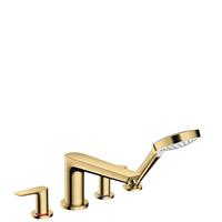 Hansgrohe Talis E afbouwdeel v. 4-gats badrandkraan v. inbouwdeel 13244180 polished gold 71748990