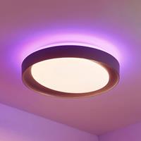 Lindby Alyano LED-Deckenleuchte, RGB, CCT, dimmbar