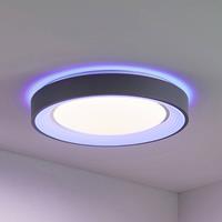 Lindby Lindum LED-Deckenleuchte, RGB, CCT, dimmbar