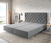 DELIFE Boxspringgestell Dream-Great 180x200 Mikrofaser Anthrazit