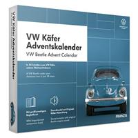 Franzis adventkalender Volkswagen Kever blauw 24 delig (DU/en)